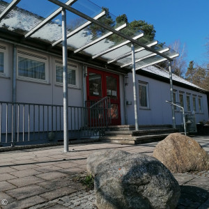Gemeindehaus Eingangsbereich außen